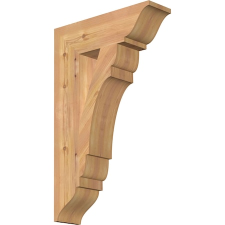 Olympic Traditional Smooth Bracket, Western Red Cedar, 5 1/2W X 20D X 32H